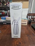 Professional Aluminum Whipped Cream Dispenser, 500ML, 1 Pint, 3 Nozzles, Gourmet. Fixed Price $30.00.