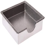 Mariposa Beaded Luncheon Napkin Holder Silver 2242-L. Fixed Price $88.16.