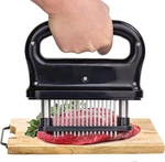 Meat Tenderizer With 48 Stainless Steel Ultra Sharp Needle Blades Bbq Tool New. Fixed Price $15.90.