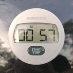 Mainstays Digital Kitchen Timer White Countdown Start/stop Button Battery. Fixed Price $5.99.