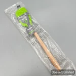 Tovolo Flex-core Spoonula Green Silicone Spatula Wood Handle Heat Safe 600F. Fixed Price $8.99.