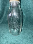 Bormioli Rocco Quattro Stagioni Bottle 33 Oz Quart 9 1/4 Tall Wide. Fixed Price $9.99.