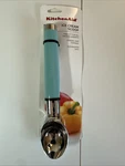 Kitchenaid Gourmet Aqua Sky Ice Cream Scoop Heavy Duty Stainless Steel Dw Safe. Fixed Price $8.00.
