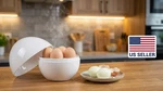 Microwave Cooker Boiler Pod 4 Eggs Steamer Hard Soft Boiled Bpa Free Kitchen. Fixed Price $12.33.