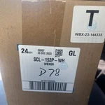 Box Of 24 New Lutron SCL-153P-WH Skylark Dimmer Switch 150W LED/600W. Fixed Price $300.00.