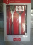 Grand Gourmet Bbq Tool Set Turner Tong Fork Brush. Fixed Price $49.88.
