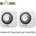 Bn-link Pack Indoor 24-HOUR Plug Mechanical Outlet Timer Daily Use, Prong. Fixed Price $10.99.