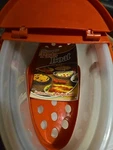 Telebrands Microwave Pasta Boat Vegetable Steamer Strainer Lid Book Seen On. Fixed Price $6.17.