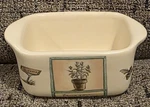 Pfaltzgraff Naturewood Sugar Sweetener Packet Holder Euc. Fixed Price $8.00.