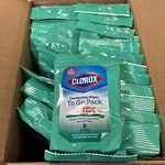 24PK Clorox Cleaning Go Pack Travel Fresh Scent 9 Wipes Each 216 Total. Fixed Price $21.99.