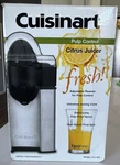 Cuisinart CCJ-500 Automatic Citrus Juicer, Pulp Control, Drip-proof, 60W. Fixed Price $25.49.