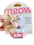 Joie Pink White Meow Cat And Mouse 60-MINUTES Kitchen Timer Kitty New. Fixed Price $12.99.