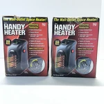 Lot Of 2 Handy Heater Wall Outlet Space 350W Digital Timer HEAT-MC4 New. Fixed Price $48.97.