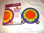 Learning Resources 60 Second Jumbo Timer 8" With Audio & Pop Up Visual Alarm New. Fixed Price $6.99.