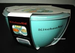 Kitchenaid Aqua Sky - Prep Bowls Set Of 4 Storage With Lids New. Fixed Price $18.95.