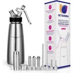 Whipped Cream Dispenser Professional Kitchen Tool W/ 3 Tips & Cleaning Brush New. Fixed Price $111.98.