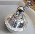 Olde Thompson Nutmeg Twister Chrome Acrylic Grinder Mill Good Condition. Fixed Price $17.77.