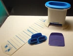 Tupperware Snack Press Dough Pasta Churros Bar Breadstick Maker & Mat. Fixed Price $13.00.