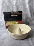 Anchor Hocking Microware 1/2 Qt Microwave Baking Ring Cooker Pm 459-T1. Fixed Price $18.86.