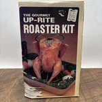 The Gourmet Up Rite Roaster Kit For Meats And Veggies 8 Skewers. Fixed Price $22.98.