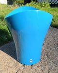 Umbra Blue Sleek & Stylish Bathroom Trash, Small Garbage Can Wastebasket Aqua. Fixed Price $16.00.