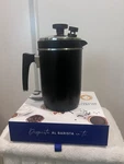 Royal Prestige Barista French Press Coffee Maker Black Silver Stainless Steel. Fixed Price $899.99.