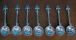 Ganz Keys Faith Measuring Teaspoon Ornament Lot 7. Fixed Price $55.99.