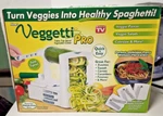 Veggetti Pro Vegetable Cutter As Seen On Tv-spiral Top Nib. Fixed Price $12.50.