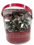 Wilton Holiday Christmas Cookie Cutter Set 17 (1 Missing) Stainless Steel Shapes. Fixed Price $9.50.