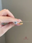 1.20CT Emerald Cut Lab Diamond Ring 10K White Gold VS1/E Igi Certi Engagement. Fixed Price $1018.00.