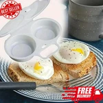 Kitchen Microwave Egg Poacher Poached Cooker Maker Steamer**. Fixed Price $7.87.