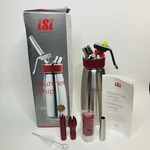 Isi North America Gourmet Cream/food Whipper, Stainless Steel/red 1 Pint. Fixed Price $112.00.