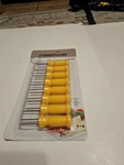 Farberware Corn Holders Set Of 8 Yellow Stainless Steel Bbq Kitchen. Fixed Price $6.99.