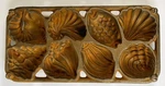 1989 John Wright Heavy Cast Iron Sea Shells Baking Muffin Cupcake Mold Pan Usa. Fixed Price $8.90.