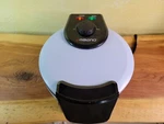 Waffle Maker: Electric Belgian, Nonstick Breakfast Kitchen Cooking 7" Round Blue. Fixed Price $15.55.