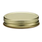 Canning Lids Regular 70-G450 Gold Metal Threaded Cap Plastisol Lined 1250 Pc. Fixed Price $350.00.