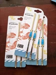 Trudeau Seafood Picks, 2 Pack Tropical Blue. Fixed Price $6.95.