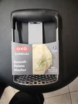 Oxo Smooth Potato Masher. Fixed Price $15.00.