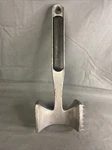 Kitchenaid Meat Tenderizer Beef Mallet Flat Textured Aluminum Double Head 9.5". Fixed Price $12.50.