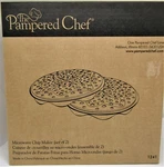 The Pampered Chef Microwave Chip Maker 1241 Veggies No Oil Cooking Healthy Pc.. Fixed Price $18.00.