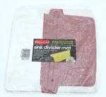 Vtg 1983 Rubbermaid Sink Divider Mat 1294 Terra Cotta Red Sealed Nos Usa Made. Fixed Price $40.00.