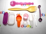 Vintage Tupperware 8 Piece (small) Kitchen Tool Set. Fixed Price $6.99.