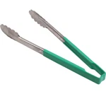 Tong Green/ss Inch Scallop Grip VOL4781270 For Vollrath/idea-medalie. Fixed Price $32.25.