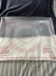 Vintage Tupperware Pastry Mat 1965 Dart Industries Tart Pie Biscuit 18"X22" Vguc. Fixed Price $16.99.