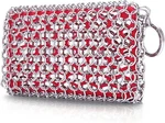 Cast Iron Scrubber Chainmail Cleaner Stainless Steel Skillet Pan Kitchen Grill. Fixed Price $13.99.