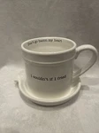 Mud Pie Bacon Drippings Holder "don't Go My Heart Couldn If Fried. Fixed Price $15.00.