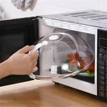 Tall Glass Microwave Splatter Cover Sturdy Clear 100% Food Safe Plate. Fixed Price $11.83.