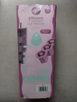 Core Kitchen Silicone Tumbler Ice Molds Set Ribbed Ring Fflower Shape 3PC Pink. Fixed Price $15.99.