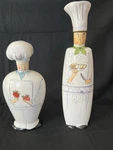 Chef Oil And Vinegar Bottles. Fixed Price $25.00.