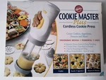 Vintage Wilton Cookie Master Plus Cordless Press 2104-4008 New Open Box. Fixed Price $24.99.